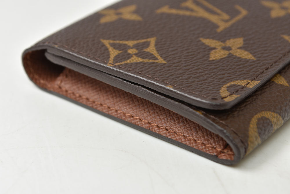 ルイヴィトン 名刺入れ/カードケース LOUIS VUITTON アンヴェロップ・カルト ドゥ ヴィジット モノグラム M62920【中古】