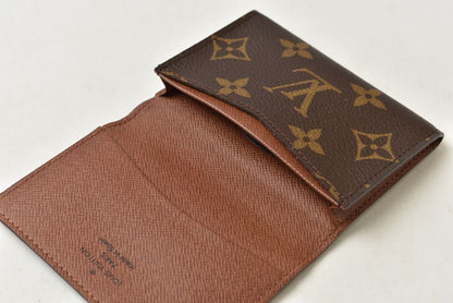 ルイヴィトン 名刺入れ/カードケース LOUIS VUITTON アンヴェロップ・カルト ドゥ ヴィジット モノグラム M62920【中古】