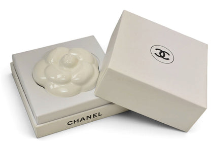 シャネル 未使用 ノベルティ インテリア小物 CHANEL セラミック カメリア アロマストーン【中古】