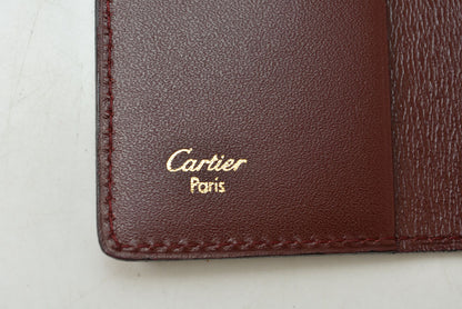 カルティエ キーケース/キーホルダー ヴィンテージ Cartier 6連 マスト ドゥ カルティエ ボルドー 2Cロゴ L300092 【中古】
