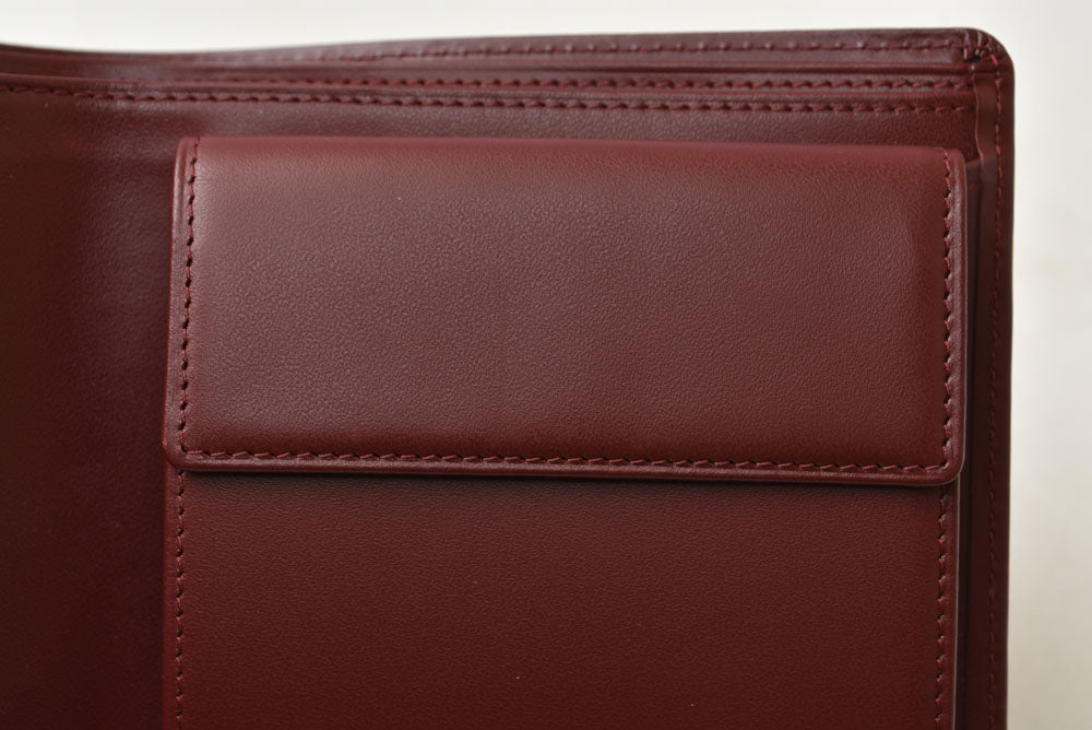 カルティエ 折財布/二つ折り財布 ヴィンテージ Cartier メンズ マスト ドゥ カルティエ ボルドー 73184192【中古】