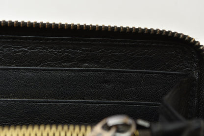 ドルチェアンドガッバーナ 財布 DOLCE&GABBANA/ドルガバ 長財布 ブラック メンズ/レディース【中古】