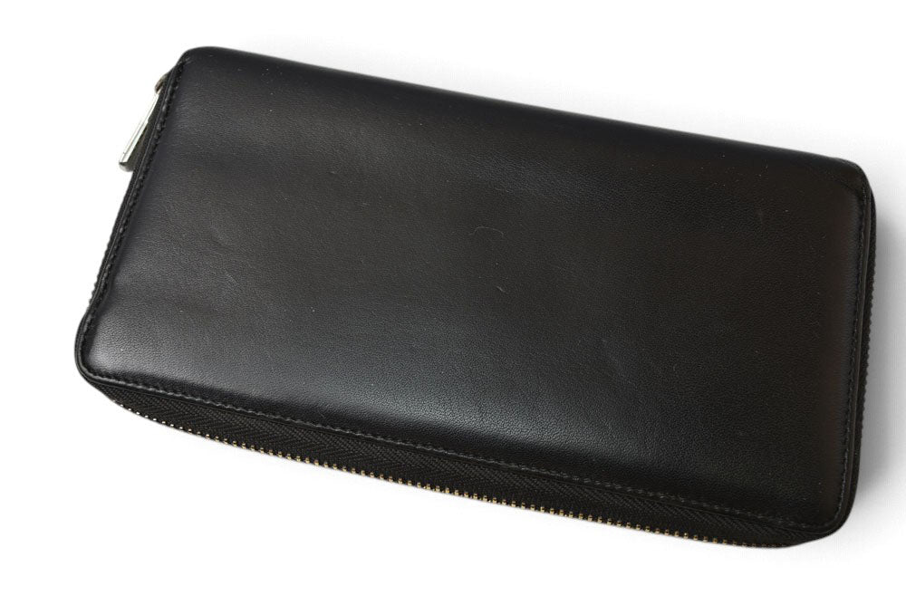 ドルチェアンドガッバーナ 財布 DOLCE&GABBANA/ドルガバ 長財布 ブラック メンズ/レディース【中古】