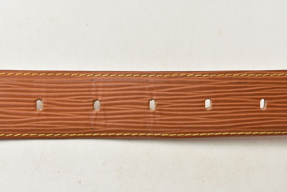 ルイヴィトン ベルト メンズ LOUIS VUITTON ヴィンテージ サンチュール ケニアブラウン 90cm【中古】