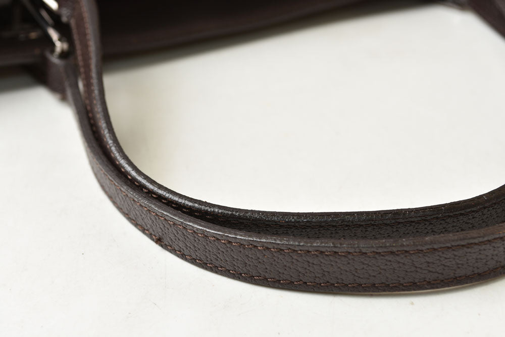 グッチ トートバッグ/ショッピングバッグ GUCCI 120838 GGキャンバス ベージュ ブラウン レディース メンズ A4収納可能【中古】
