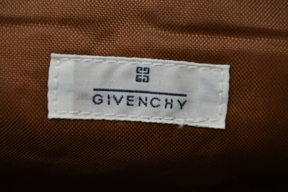 ジバンシィ ポーチ ミラー付 ノベルティ GIVENCHY ジバンシィ ポーチ ペイズリー 化粧ポーチ メイクポーチ 小物入れ ブラウン レディース 【中古】