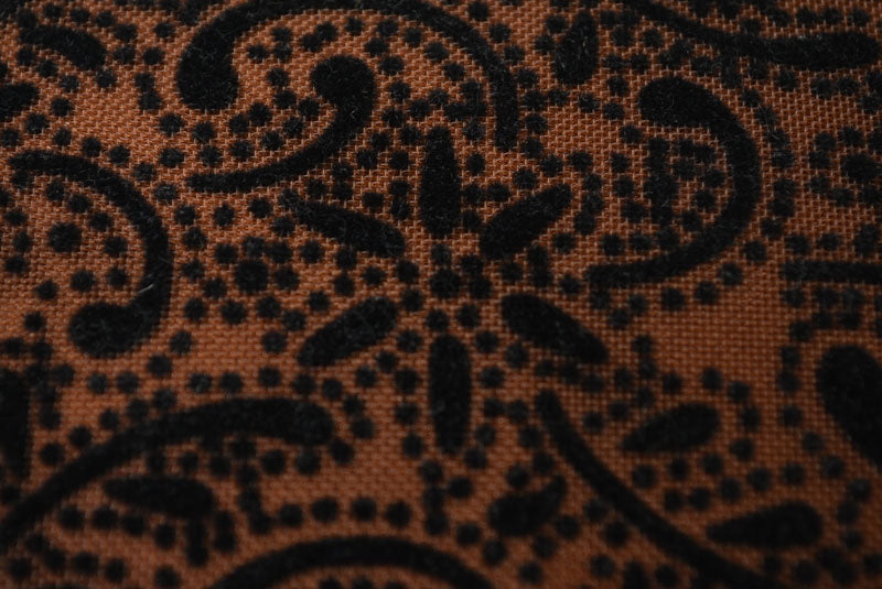 ジバンシィ ポーチ ミラー付 ノベルティ GIVENCHY ジバンシィ ポーチ ペイズリー 化粧ポーチ メイクポーチ 小物入れ ブラウン レディース 【中古】