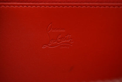 クリスチャンルブタン 財布 Christian louboutin 長財布/Panettone Zipped ベゴニア/シルバー 1185059【中古】