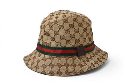 グッチ 未使用 ハット/帽子 GUCCI GGキャンバス バケットハット ベージュ 181625 FFKP0 9791 Lサイズ/約59cm【中古】
