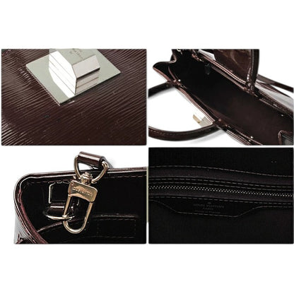 ルイヴィトン バッグ LOUIS VUITTON エピ ミラボーGM M40455 ブルンニュエレクトリック ダークパープル系 ハンドバッグ ショルダーバッグ 2WAY レディース 【中古】