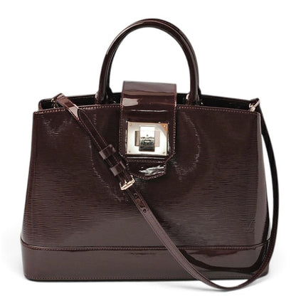 ルイヴィトン バッグ LOUIS VUITTON エピ ミラボーGM M40455 ブルンニュエレクトリック ダークパープル系 ハンドバッグ ショルダーバッグ 2WAY レディース 【中古】