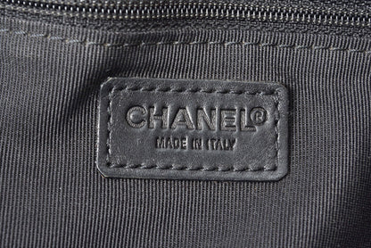 シャネル ショルダーバッグ/トートバッグ A4 CHANEL ココマーク キャビアスキン ブラック 中古