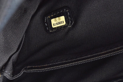 シャネル ショルダーバッグ/トートバッグ A4 CHANEL ココマーク キャビアスキン ブラック 中古