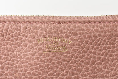 グッチ キーケース/コインケース/キーリング付小物入れ GUCCI スウィング レザー ライトピンク 368879