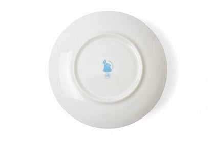 エルメス デザートプレート/皿/ベビー食器 HERMES パスパス アニマル柄 ピンクマルチ 未使用【中古】